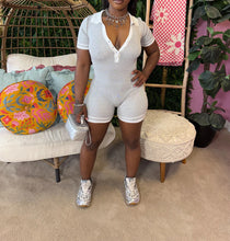 Load image into Gallery viewer, Knit Collar Romper
