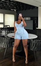 Load image into Gallery viewer, MINERAL WASHED BODYSUIT &amp; SHORTS SET
