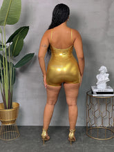 Load image into Gallery viewer, Metallic romper
