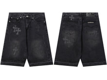 Load image into Gallery viewer, Chrome Denim Shorts
