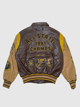 Load image into Gallery viewer, ALL STATE PU VARSITY JACKET
