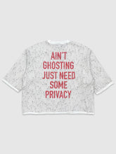 Load image into Gallery viewer, MESH LAYERED PRINT CROP TOP
