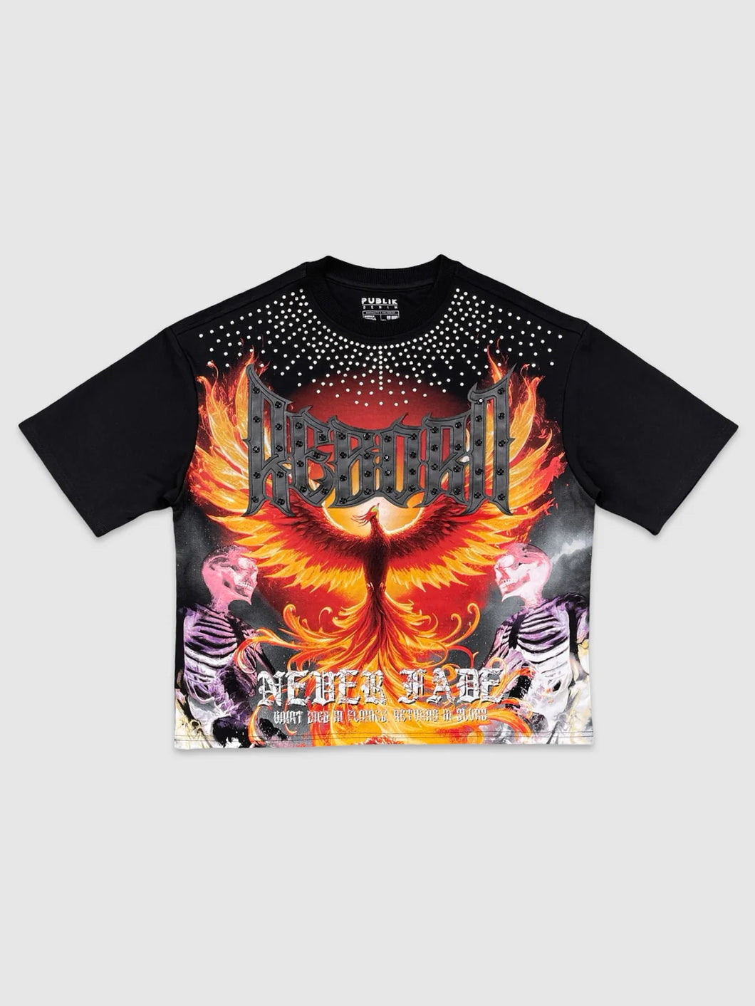 REBORN CROP T-SHIRT