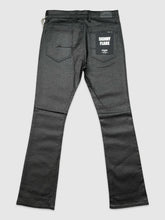 Load image into Gallery viewer, WAXED RHINESTONE STACK PANTS
