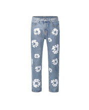 Load image into Gallery viewer, Floral jeans
