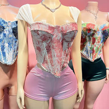 Load image into Gallery viewer, Corset Short Set
