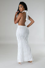 Load image into Gallery viewer, Cardi backless dress
