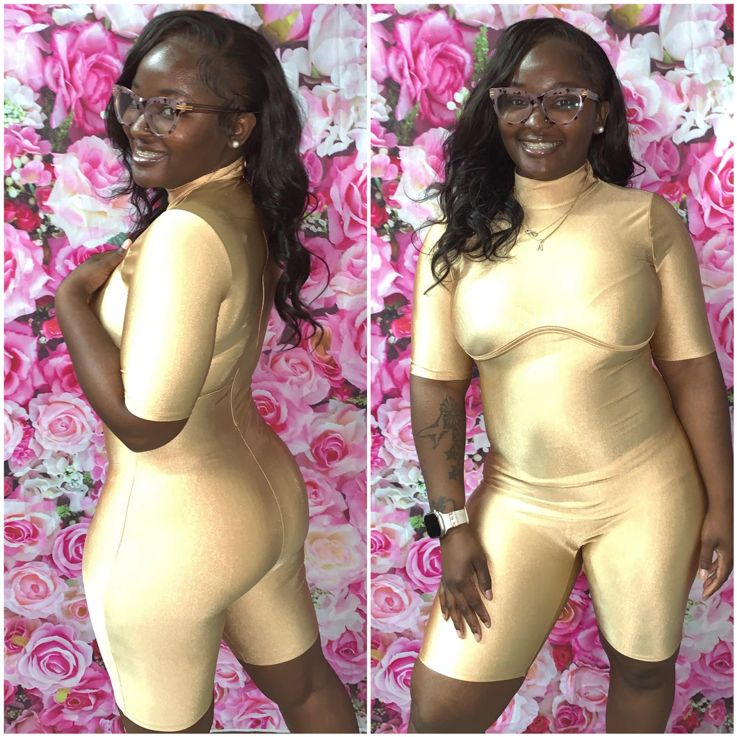 Metallic Romper